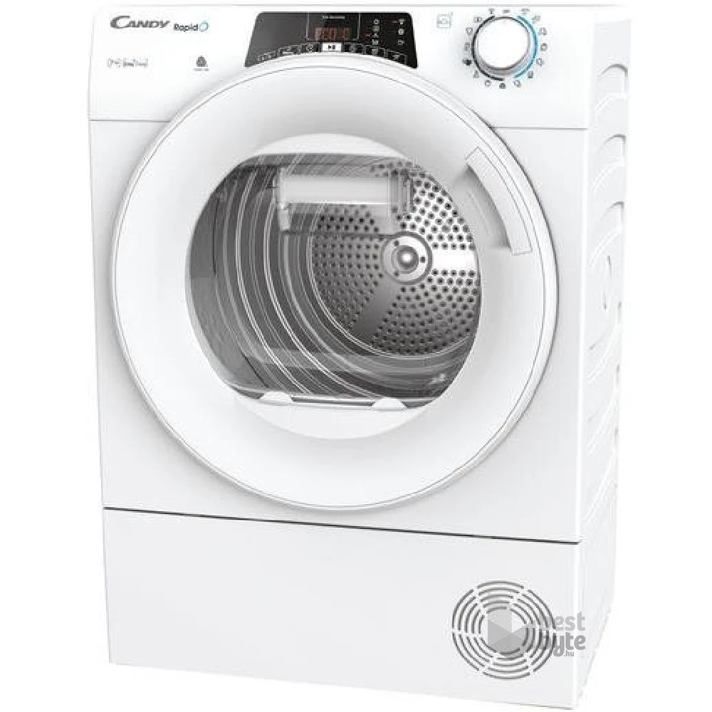 Candy RO4H7A1TEX-S fehér, 7 kg, hőszivattyús, keskeny, szárítógép