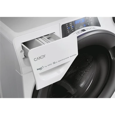 Candy RP4 476BWMR8-S keskeny 7 kg elöltöltős mosógép