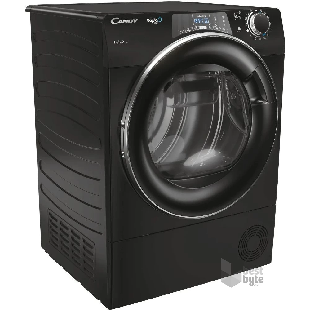 Candy RPEH9A2TBCEBX-S fekete, 9 kg, hőszivattyús, szárítógép