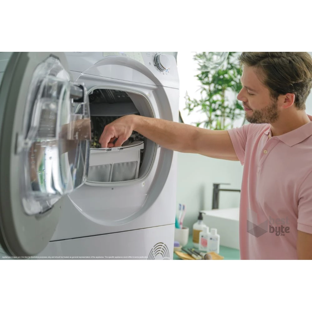 Candy RPE H9A2TRE-S Rapido fehér, 9 kg, hőszivattyús, szárítógép