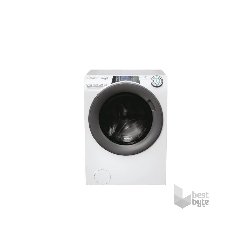 Candy RP 496BWMR/1-S fehér, elöltöltős, max.1400ford., 9 kg, mosógép