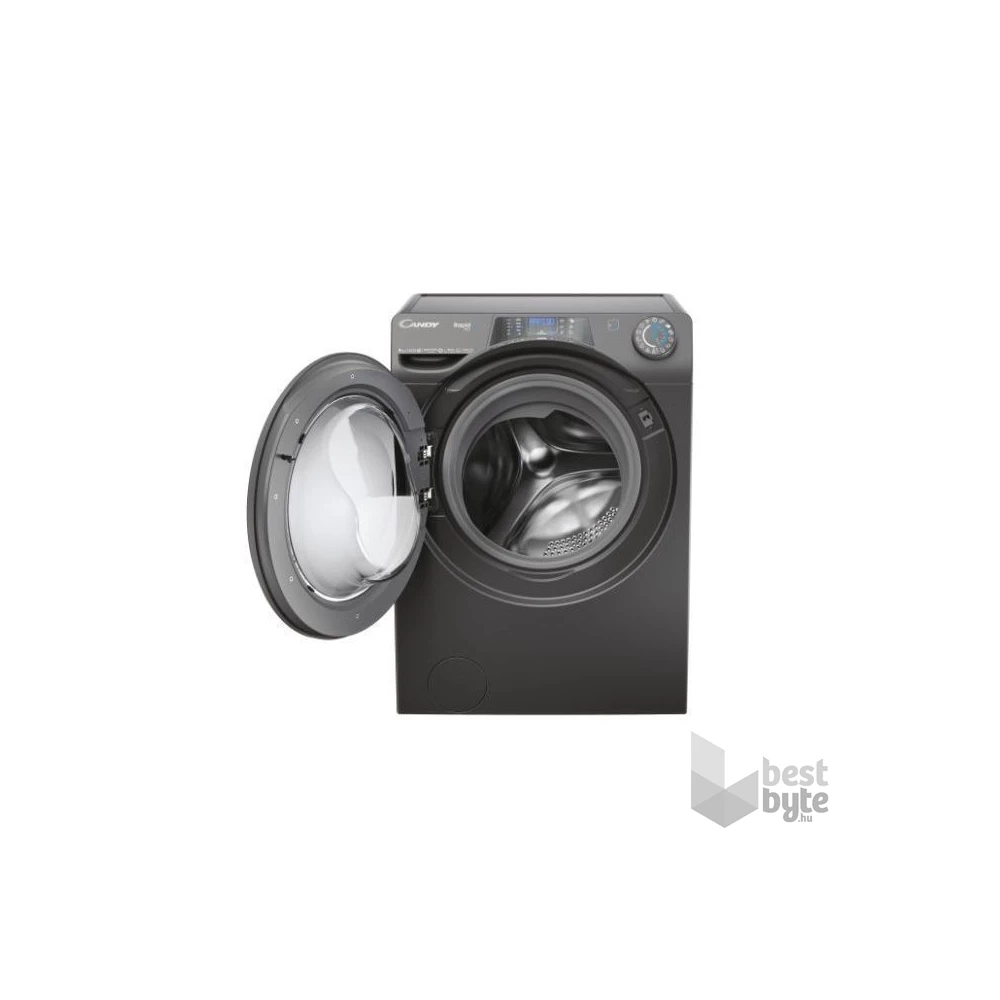 Candy RP 696BWMRR/1-S antracit, elöltöltős, max.1600ford., 9 kg, mosógép
