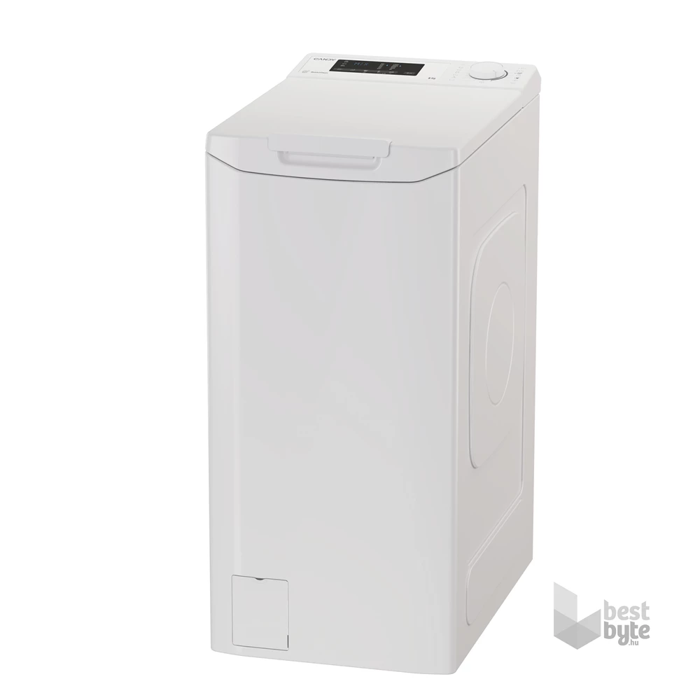 Candy TCA483D2-S fehér, felültöltős, max.1400ford., 8 kg, mosógép