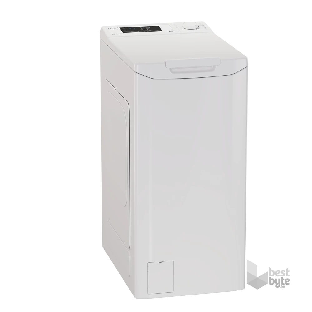 Candy TCA483D2-S fehér, felültöltős, max.1400ford., 8 kg, mosógép