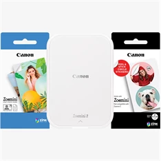 Canon 5452C007 ZINK ZOEMINI 2 WiFi gyöngyházfehér mobil fotónyomtató + fotópapír csomag Canon 5452C007 ZINK ZOEMINI 2 WiFi gyöngyházfehér mobil fotónyomtató + fotópapír csomag