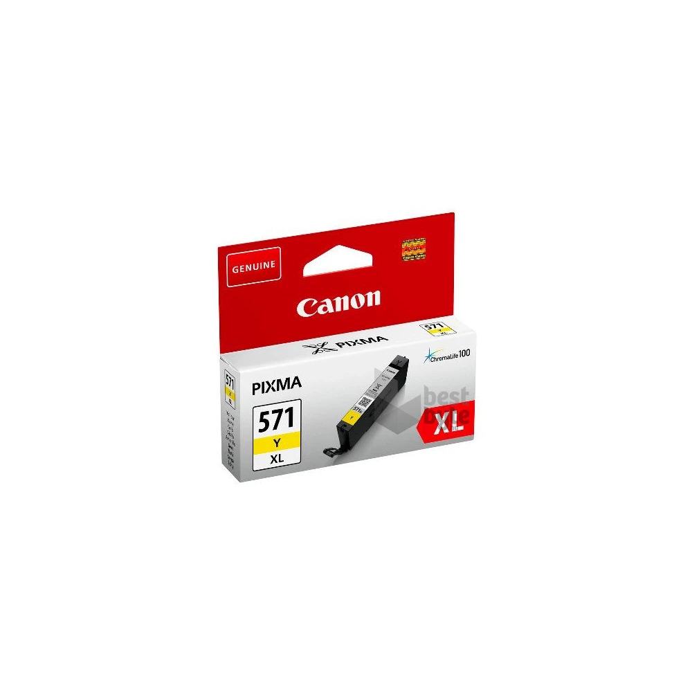 Canon CLI-571 sárga XL tintapatron