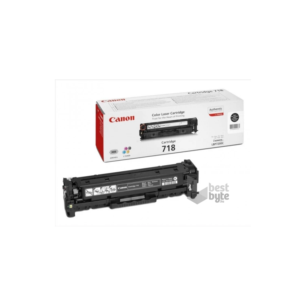 Canon CRG-718Bk fekete toner