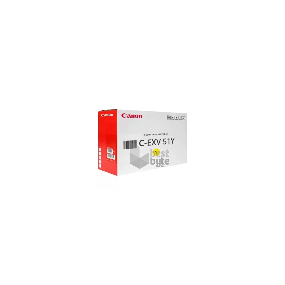 Canon C-EXV64 sárga toner