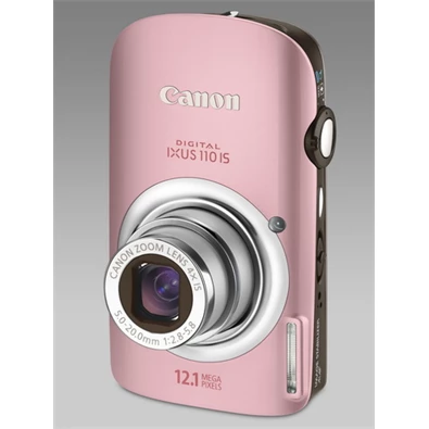 Canon Ixus 110 IS digitális fényképezőgép pink 12MP