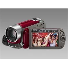 Canon LEGRIA FS200 memóriakártyás digitális videokamera vörös