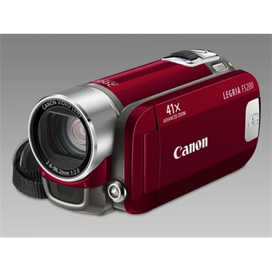 Canon LEGRIA FS200 memóriakártyás digitális videokamera vörös