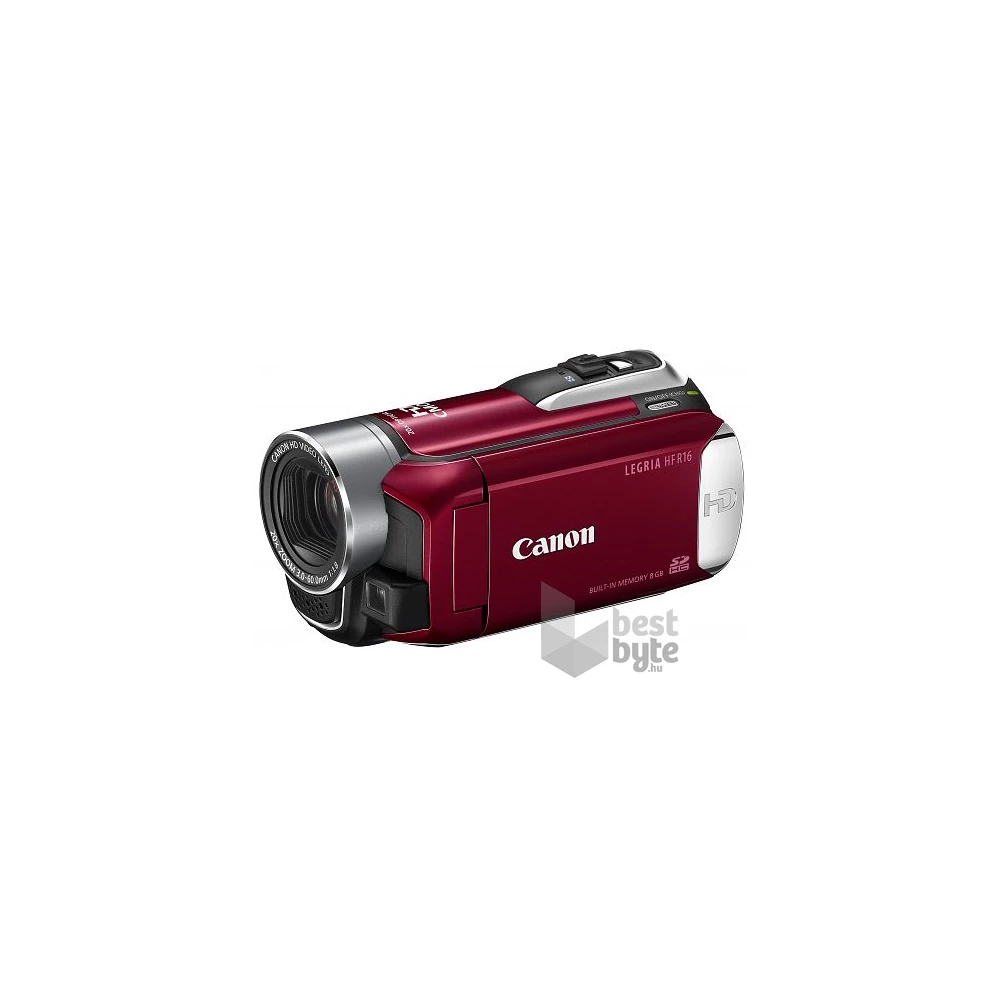 Canon LEGRIA HF R16 memóriakártyás digitális videokamera piros Value-up kit