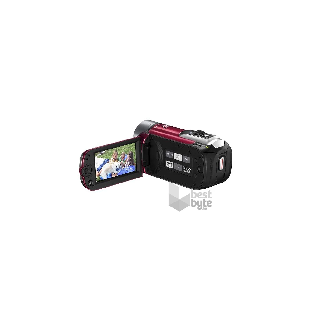 Canon LEGRIA HF R16 memóriakártyás digitális videokamera piros Value-up kit