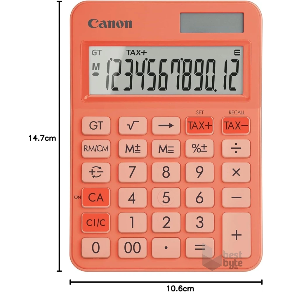 Canon LS-125KB narancssárga számológép