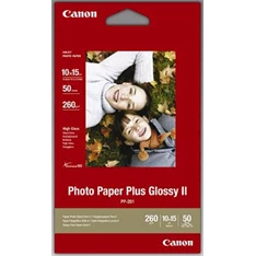 Canon PP201S fényes 10x15 50 lap 265g fotópapír