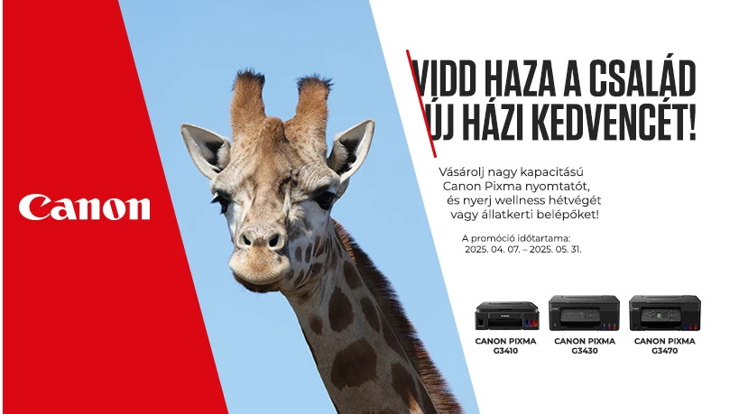 Canon Pixma nyereményjáték!