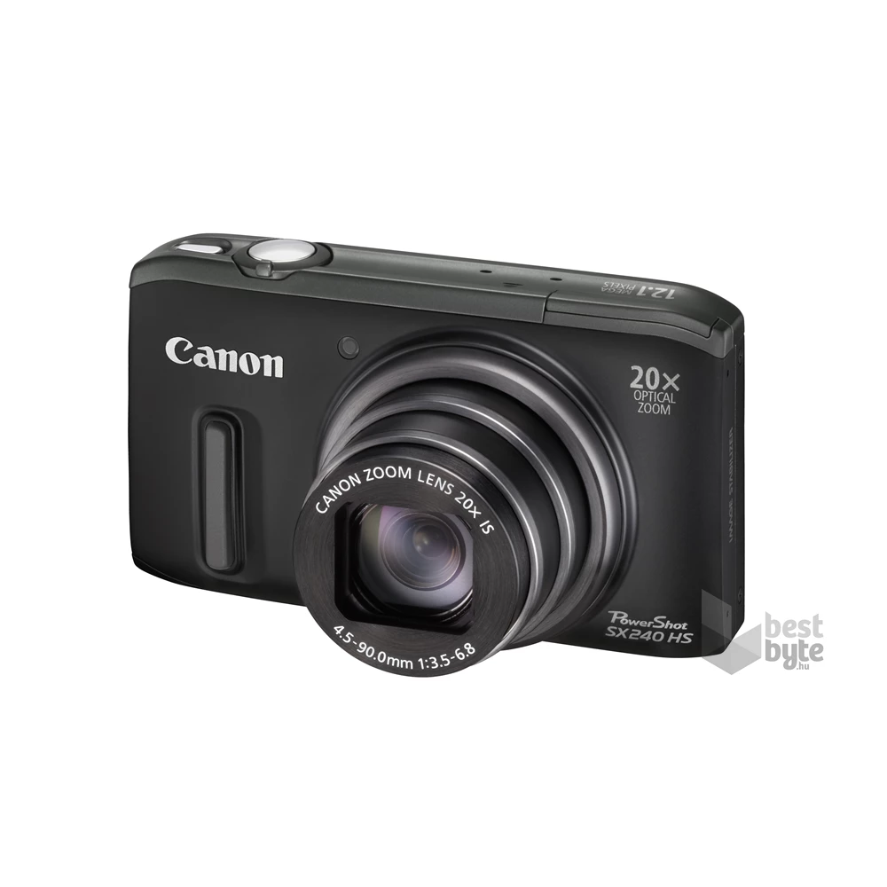Canon PowerShot SX240 HS fekete 12MP digitális fényképezőgép  
