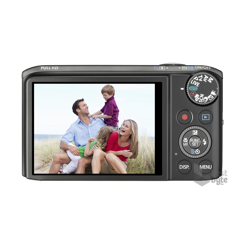Canon PowerShot SX240 HS fekete 12MP digitális fényképezőgép  