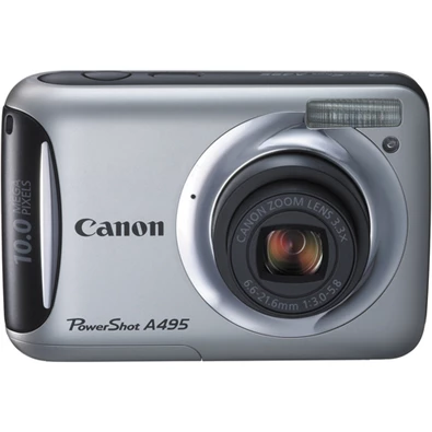 Canon Powershot A495 digitális fényképezőgép ezüst 10 MP