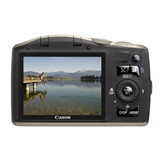 Canon Powershot SX130IS  ezüst 12 MP digitális fényképezőgép