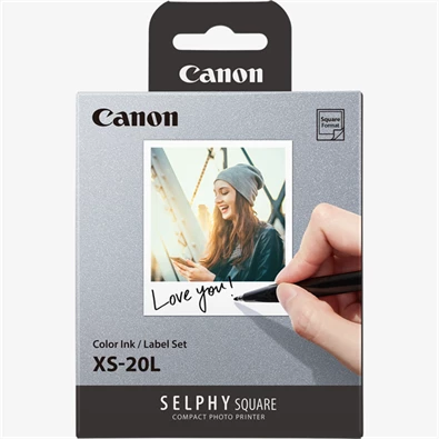 Canon QX20 XS-20L 20db 68x85mm fotópapír + tinta