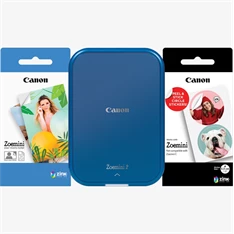 Canon ZINK ZOEMINI 2 WiFi tengerészkék mobil fotónyomtató + fotópapír csomag Canon ZINK ZOEMINI 2 WiFi tengerészkék mobil fotónyomtató + fotópapír csomag
