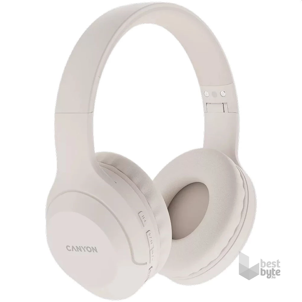 Canyon CNS-CBTHS3BE bézs Bluetooth fejhallgató