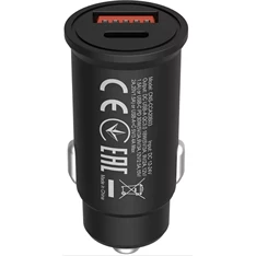 Canyon C-20 30W univerzális autós töltő adapter fekete