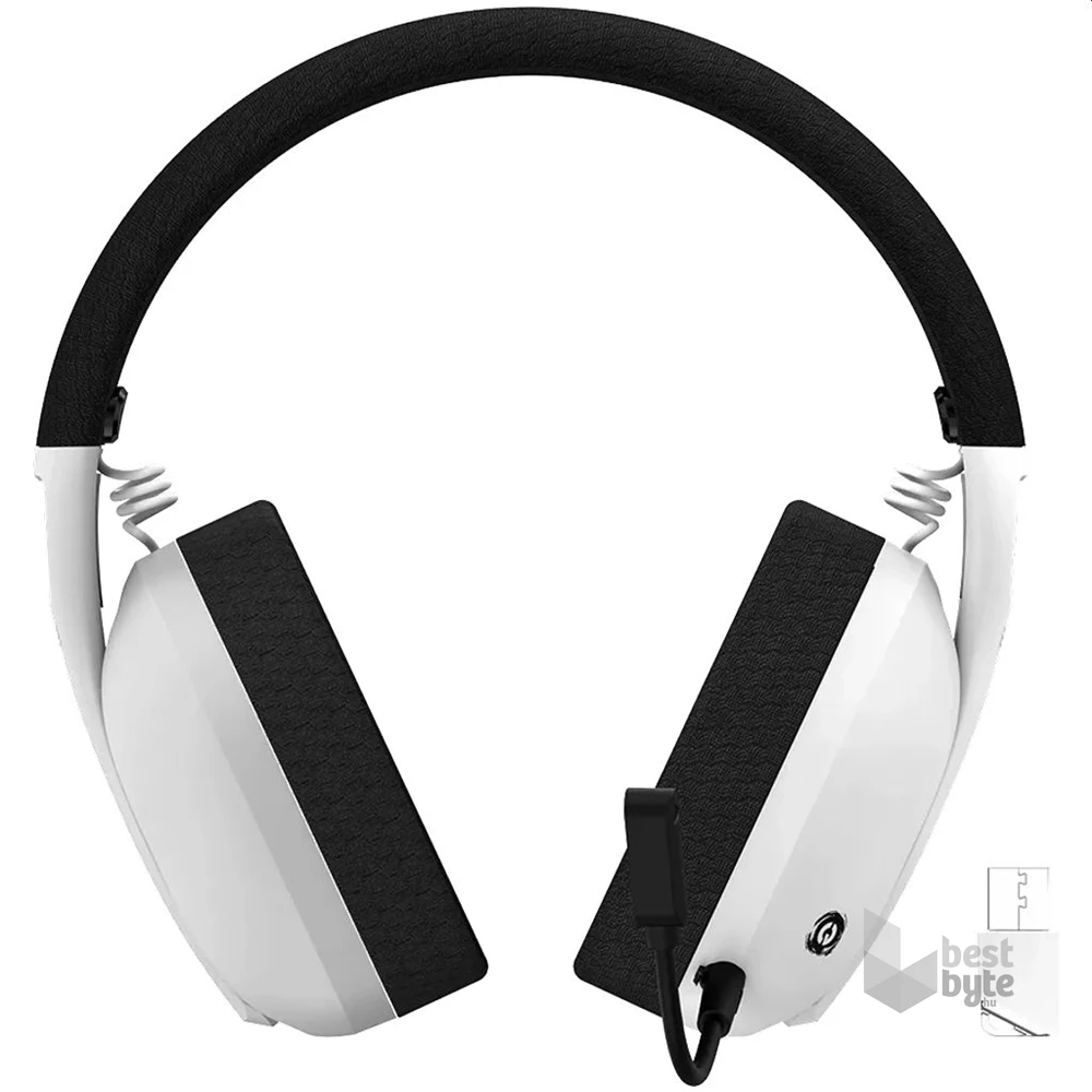 Canyon EGO GH-13 fehér-fekete 7.1 gamer headset
