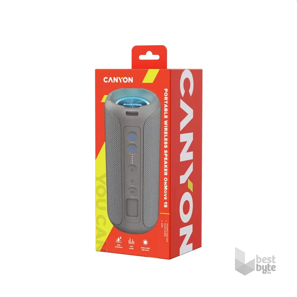 Canyon OnMove 15 bézs Bluetooth hangszóró