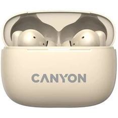 Canyon TWS-10 True Wireless Bluetooth barna fülhallgató