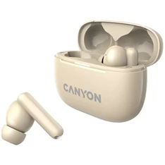 Canyon TWS-10 True Wireless Bluetooth barna fülhallgató