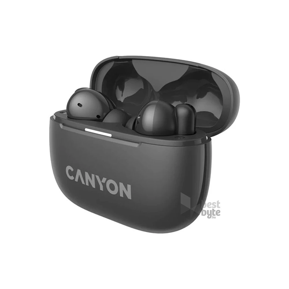 Canyon TWS-10 True Wireless Bluetooth fekete fülhallgató