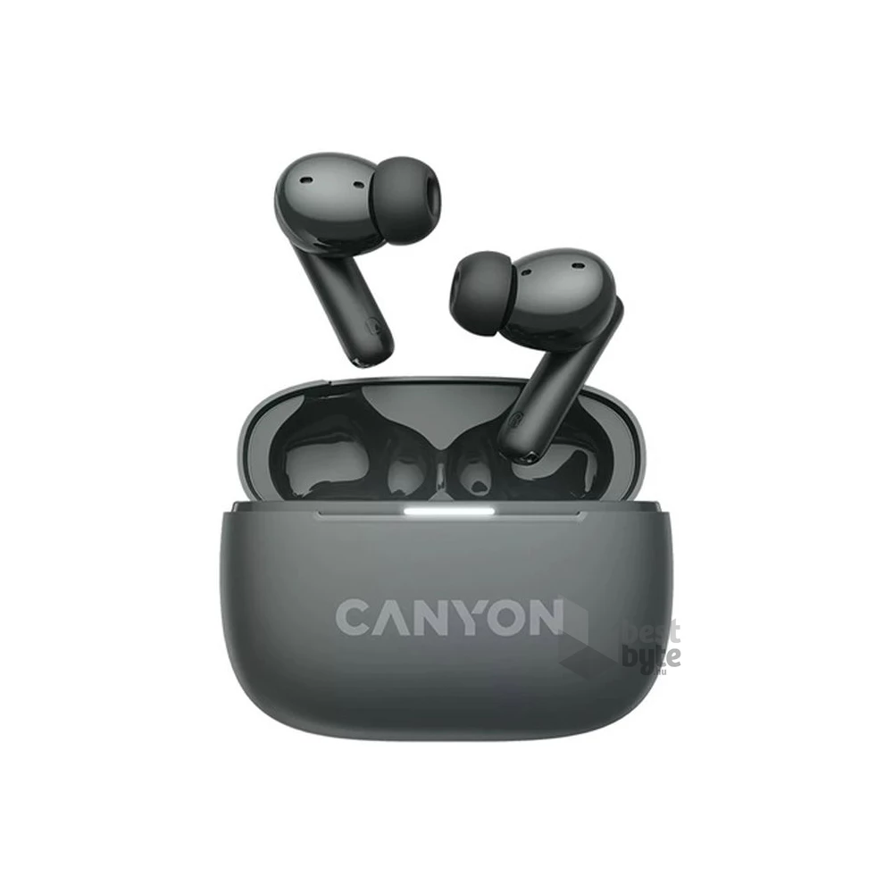 Canyon TWS-10 True Wireless Bluetooth fekete fülhallgató