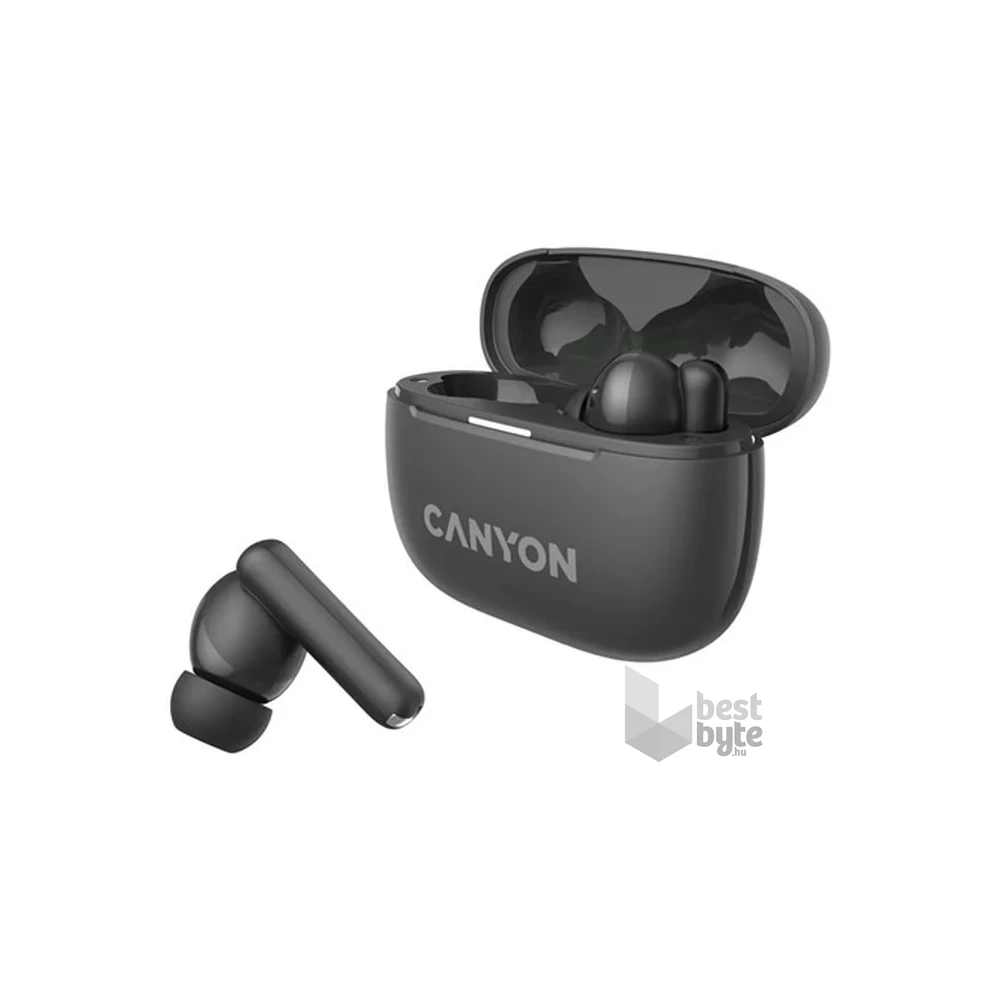 Canyon TWS-10 True Wireless Bluetooth fekete fülhallgató