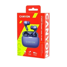 Canyon TWS-10 True Wireless Bluetooth lila fülhallgató