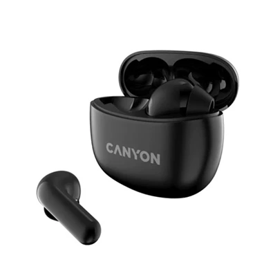 Canyon TWS-5 True Wireless Bluetooth fekete fülhallgató