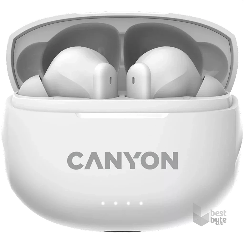Canyon TWS-8 True Wireless Bluetooth fehér fülhallgató