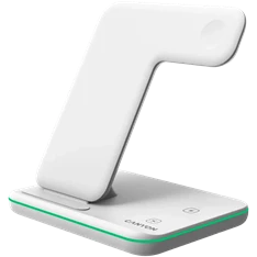 Canyon WS-303 3-in-1 15W univerzális vezeték nélküli töltő adapter fehér (Qi)