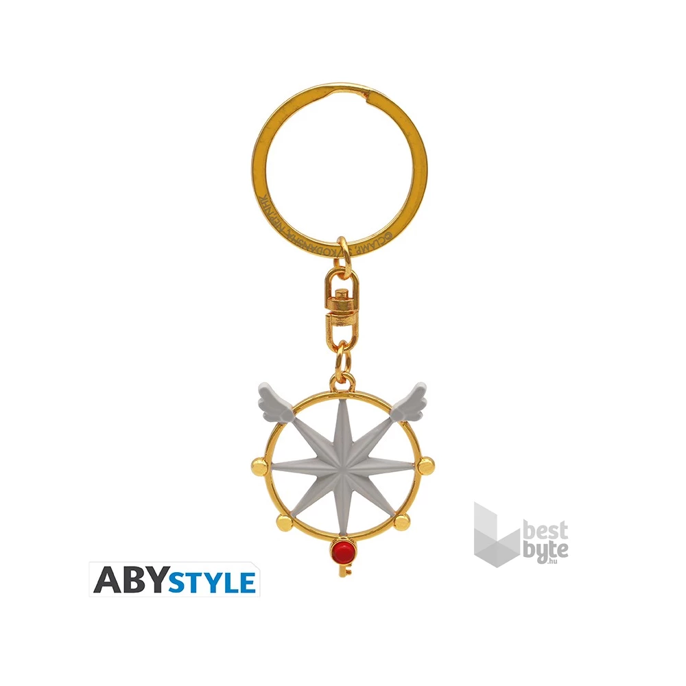 Card Captor Sakura "Dream Key" 3D fém kulcstartó