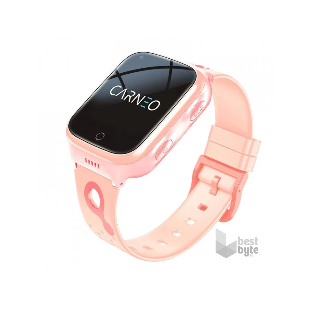Carneo GuardKid+ 4G Platinum rózsaszín gyerek okosóra