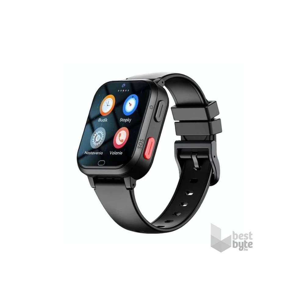 Carneo SeniorSafe+ 4G fekete okosóra időseknek