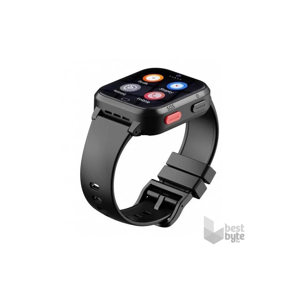 Carneo SeniorSafe+ 4G fekete okosóra időseknek