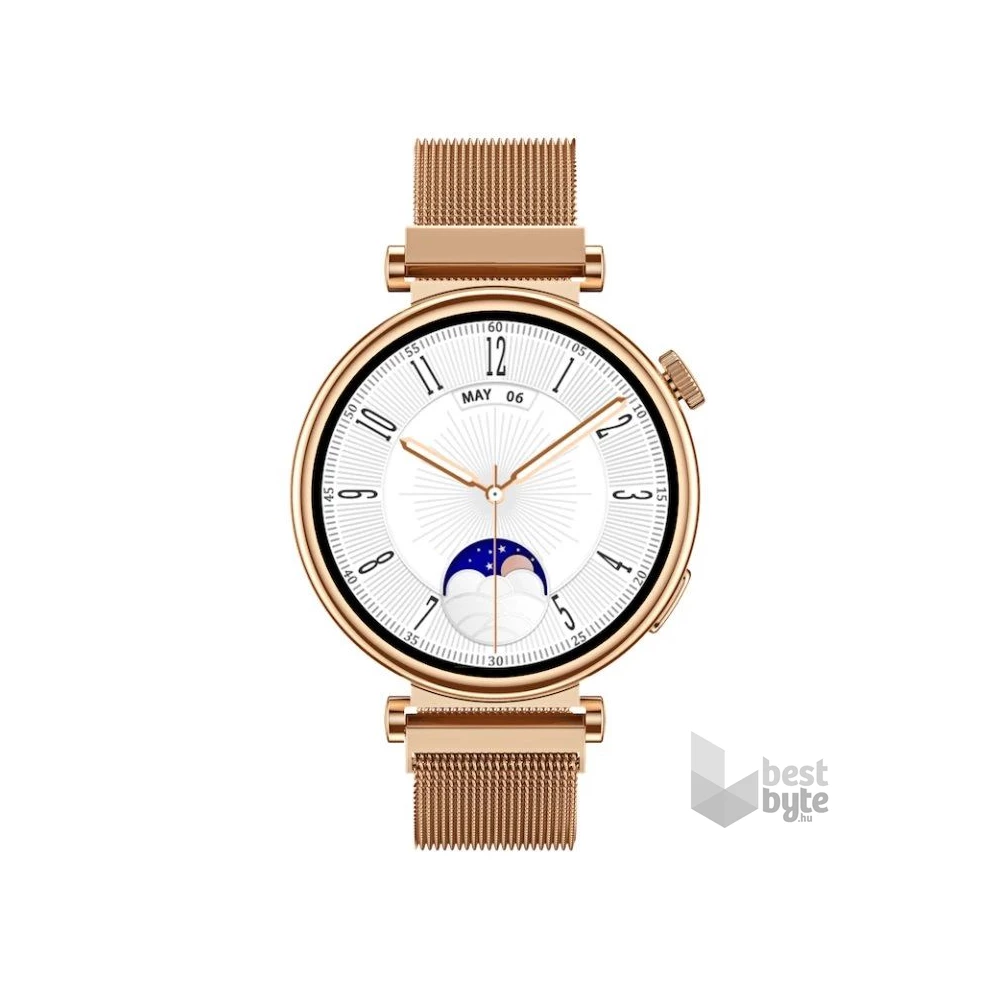 Carneo Venus HR+ rózsaarany okosóra