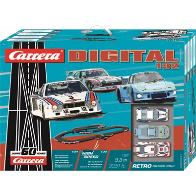 Carrera Digital 132 Retro Grand Prix 30031 autópálya
