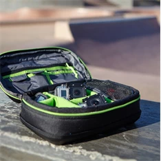 Case Logic KAC-101 Kontrast fekete-zöld sportkamera GoPro táska