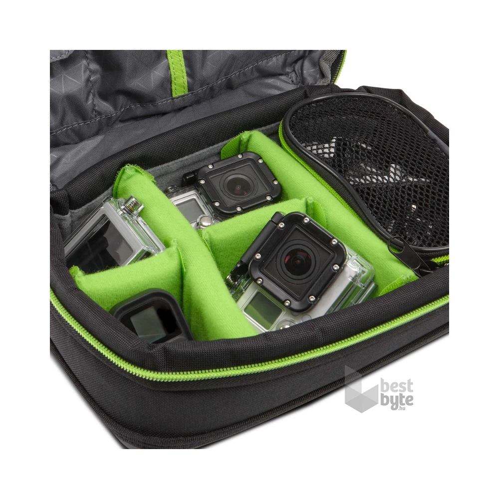 Case Logic KAC-101 Kontrast fekete-zöld sportkamera GoPro táska