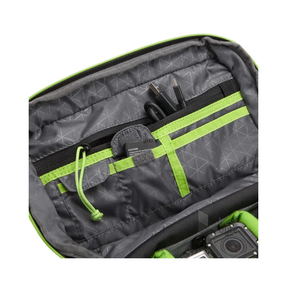 Case Logic KAC-101 Kontrast fekete-zöld sportkamera GoPro táska