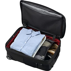 Case Logic LLR-16R - bordó/szürke 20L gurulós utazó bőrönd