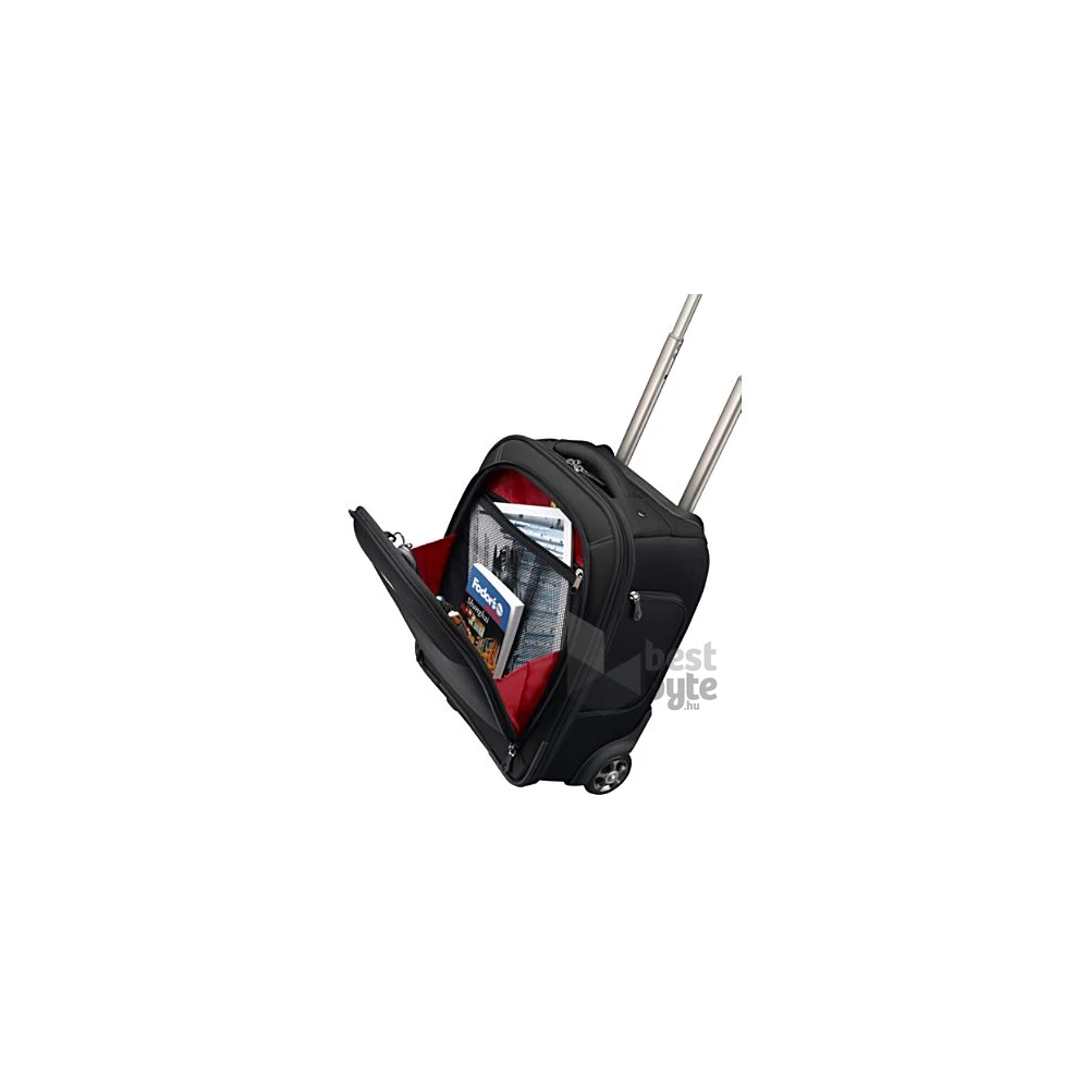 Case Logic LLR-16R - bordó/szürke 20L gurulós utazó bőrönd